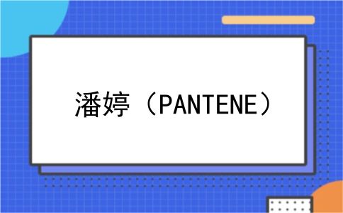 潘婷（PANTENE）