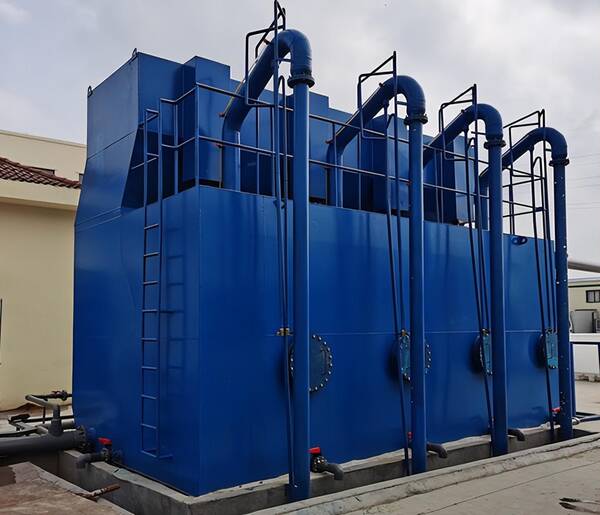 一体化净水处理设备流程，杨凌农科城农业开发有限公司一体化净水设备介绍图