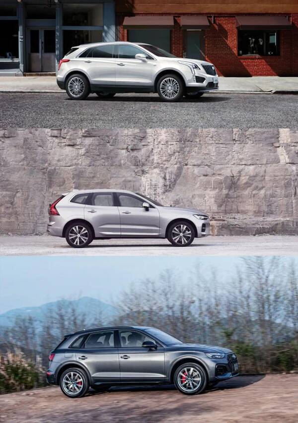 沃尔沃xc60奥迪q5l和凯迪拉克xt5，中型豪华SUV怎么选奥迪Q5L、凯迪拉克XT5、沃尔沃XC60产品大比拼