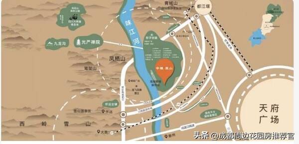 街子古镇凤栖山怎么样？街子古镇街角凤栖山下46万精装跃层带观景阳台已满五无税