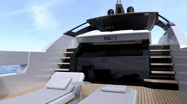 音乐飞行艇，Bluegame将推出全新BG72运动艇，可与飞桥游艇相媲美