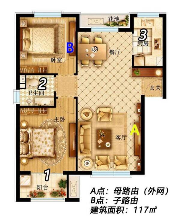 360全屋路由器，360全屋路由双母装怎么设置？