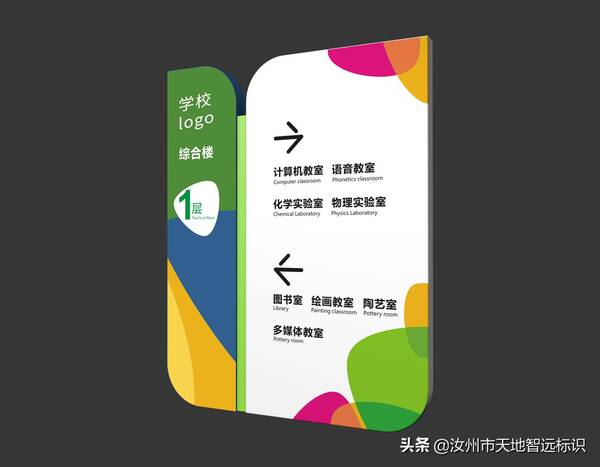 学校标志设计说明，学校标识牌设计分类都有哪些类型？