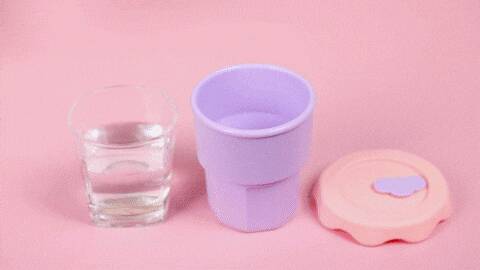 吸管杯喝水有滋滋声，用一根吸管就能把杯子里水
