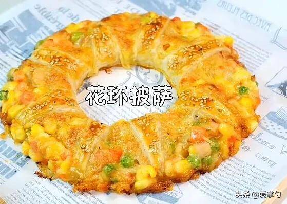 手抓饼做披萨最简单做法，手抓饼皮怎么做好吃又简单？