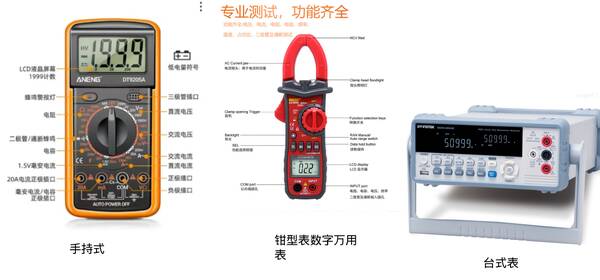 数字万用表表盘详解，数字万用表背景知识,新手老手都要了解吗？